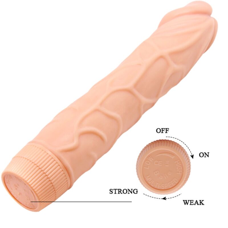 BAILE - BOB REALISTIC VIBRATOR 22.5 CM FLESH - Toys "n" Us