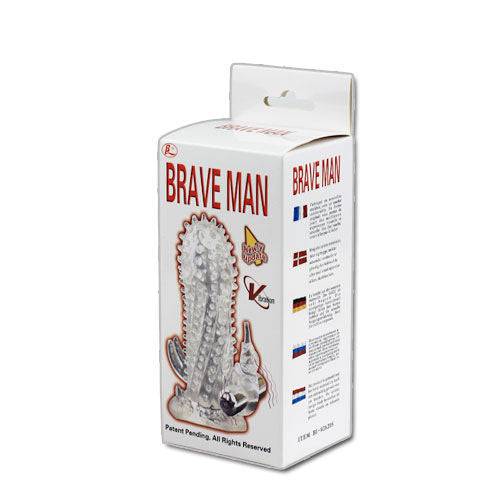 BAILE - BRAVE MAN COELHO VIBRADOR EXTENSO DE PÉNIS - Toys "n" Us