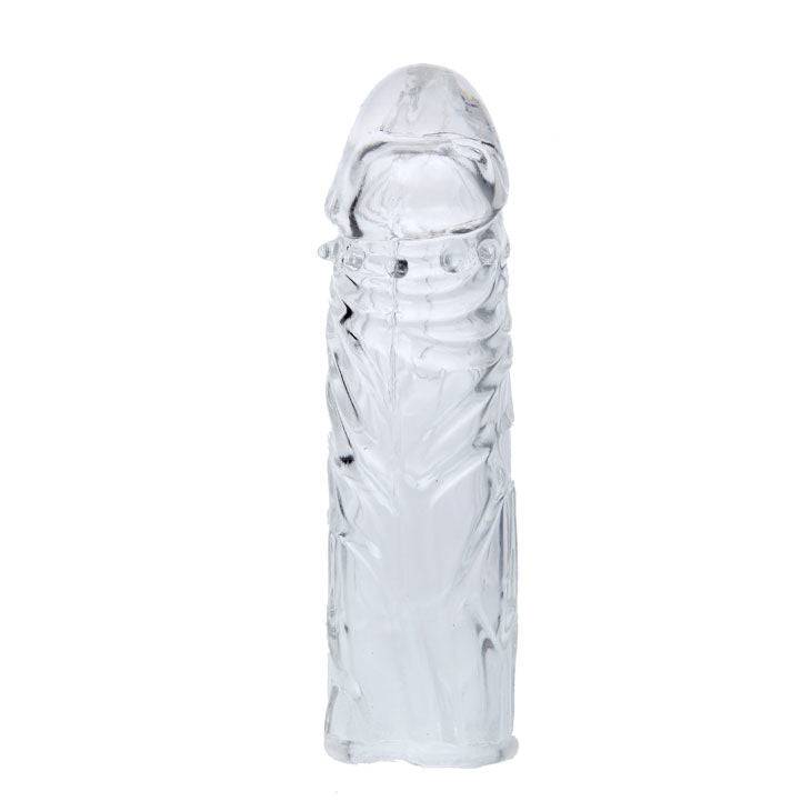 BAILE - CAPA PARA O PÉNIS EM SILICONE ESTIMULANTE ROSA 13 CM - Toys "n" Us