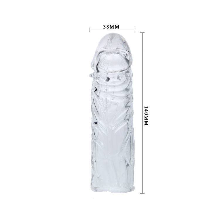 BAILE - CAPA PARA PÉNIS SILICONE TRANSPARENTE 13 CM - Toys "n" Us
