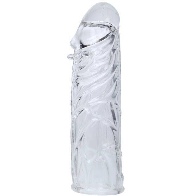BAILE - CAPA PARA PÉNIS SILICONE TRANSPARENTE 13 CM - Toys "n" Us