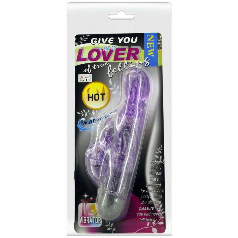 BAILE - DARLHE UM TIPO DE VIBRADOR AMANTE COM COELHO LILAC 10 MODOS - Toys "n" Us