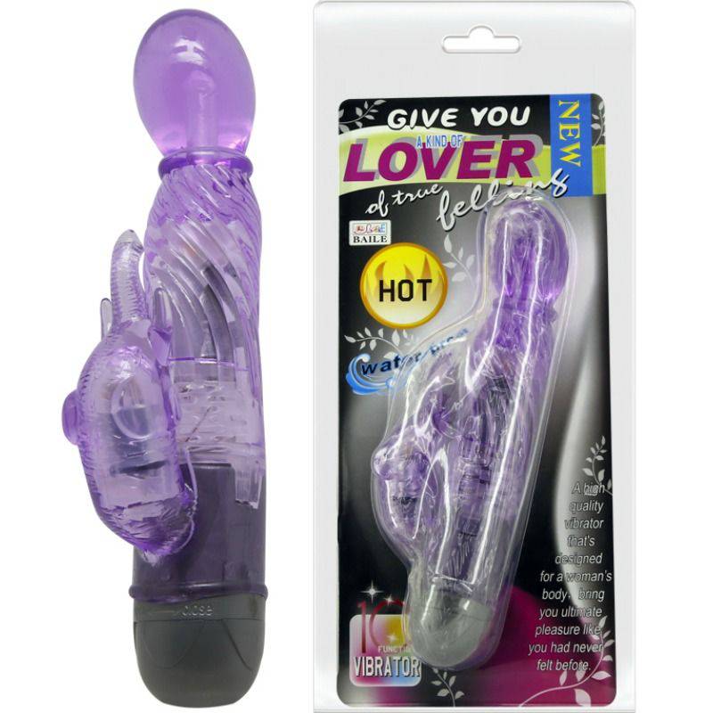 BAILE - DARLHE UM TIPO DE VIBRADOR AMANTE COM COELHO LILAC 10 MODOS - Toys "n" Us
