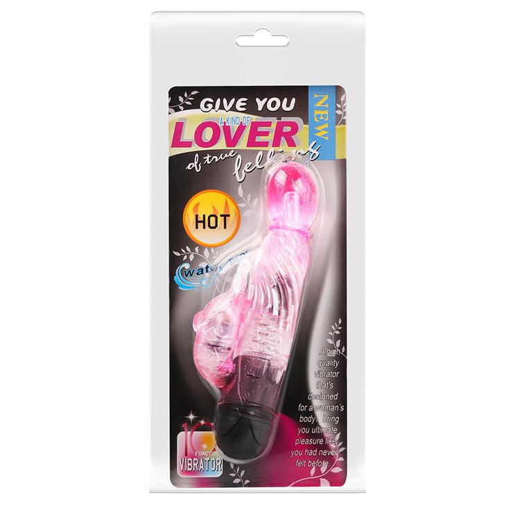 BAILE - DARLHE UM TIPO DE VIBRADOR AMANTE COM COELHO ROSA 10 MODOS - Toys "n" Us
