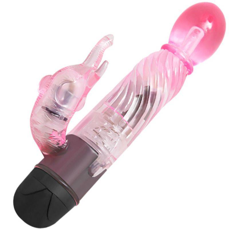 BAILE - DARLHE UM TIPO DE VIBRADOR AMANTE COM COELHO ROSA 10 MODOS - Toys "n" Us