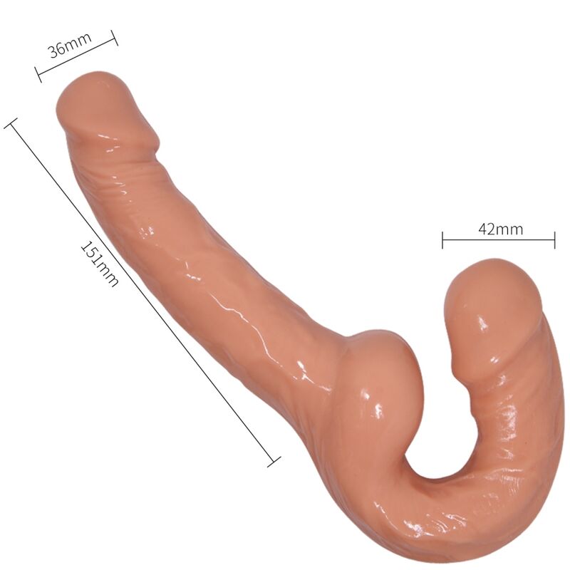 BAILE - DILDO DE ARNÊS DE ULTRA APAIXONADO COM ARNÊS SEM APOIO - Toys "n" Us
