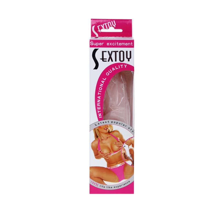 BAILE - DILDO DE SILICONE REALISTIC SKIN TOUCH 19 CM COR DA CAIXA ALEATÓRIA - Toys "n" Us