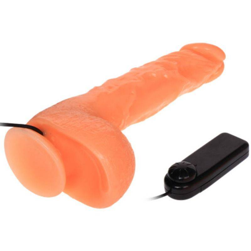 BAILE - DILDO DE VIBRAO DE PÊNIS COM SENSAO REALÍSTICA DE VIBRAO - Toys "n" Us
