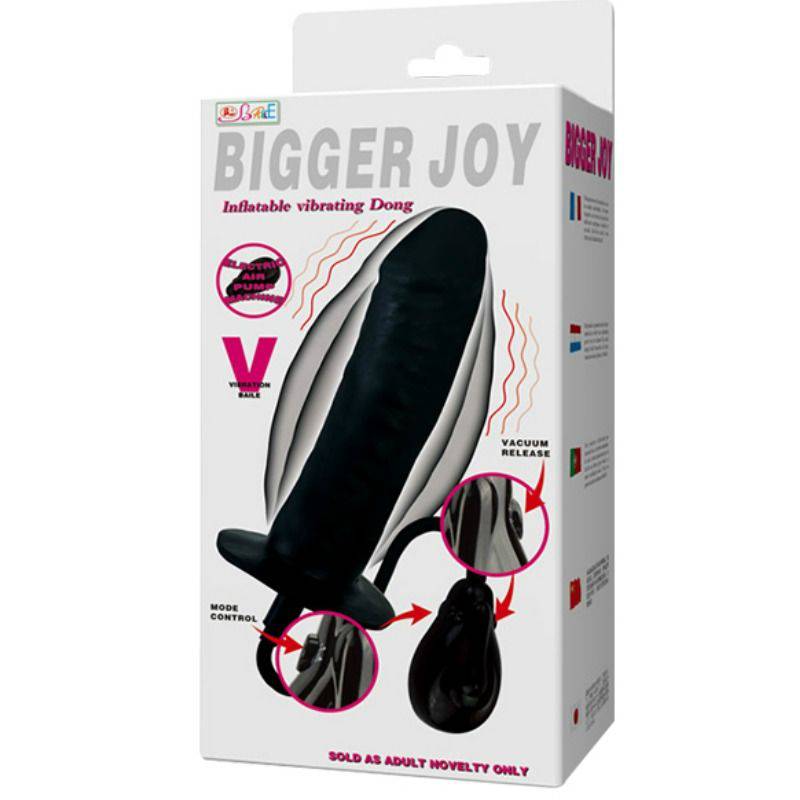 BAILE - DILDO INFLVEL BIGGER JOY COM VIBRAO 16 CM - Toys "n" Us