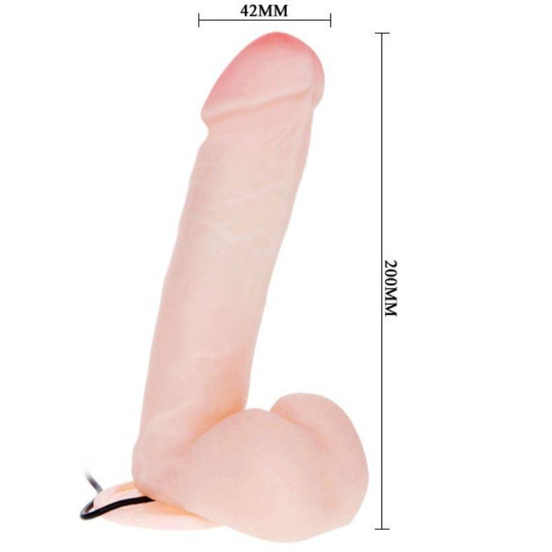 BAILE - DILDO REALISTA COM VIBRAO 20 CM - Toys "n" Us