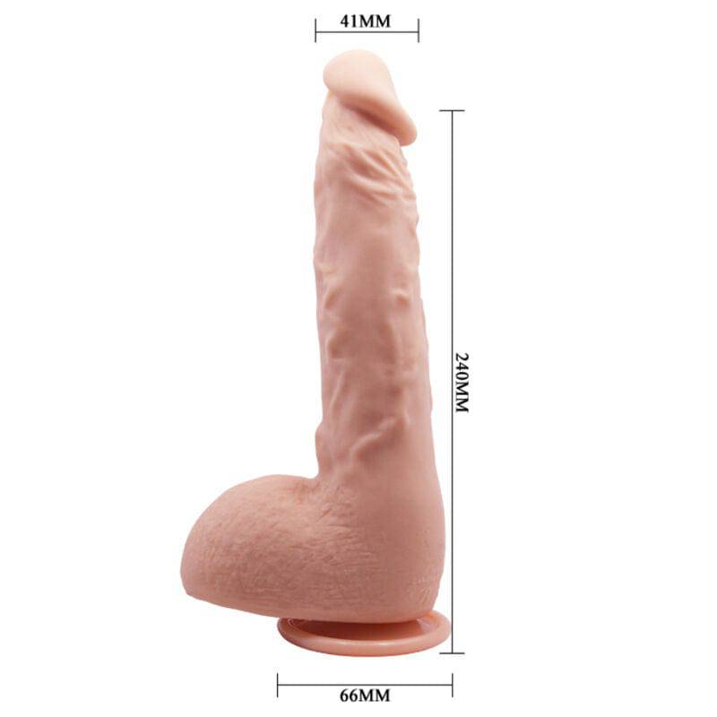 BAILE - DILDO REALISTA JASON NATURAL 24 CM - Toys "n" Us