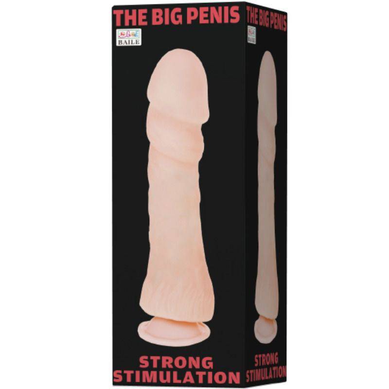 BAILE - DILDO REALISTA NATURAL DO PÊNIS GRANDE 23.5 CM - Toys "n" Us