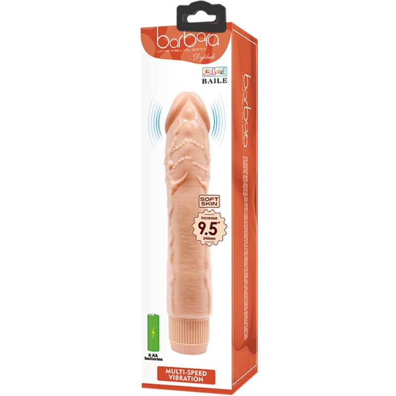 BAILE - DYBBUK REALISTIC VIBRATOR 24 CM FLESH - Toys "n" Us