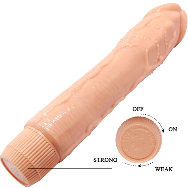 BAILE - DYBBUK REALISTIC VIBRATOR 24 CM FLESH - Toys "n" Us