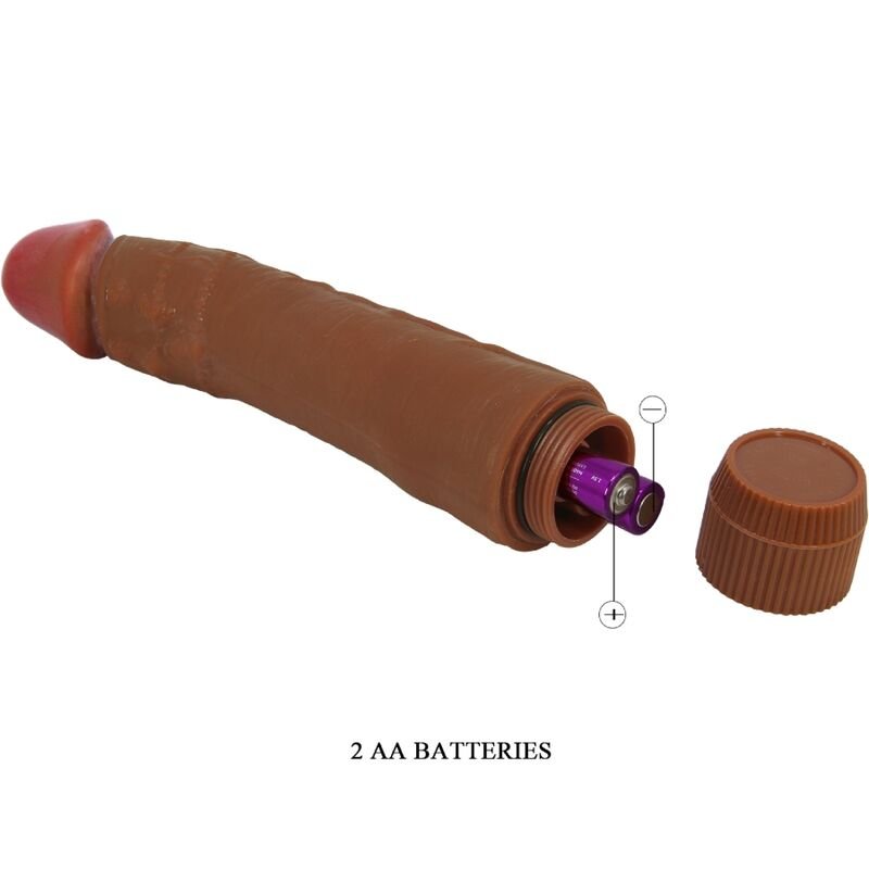 BAILE - DYBBUK REALISTIC VIBRATOR 24 CM MULATTO - Toys "n" Us