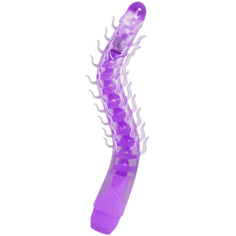 BAILE - FLEXI VIBE SENSUAL SPINE DILDO VIBRATÓRIO DOBRVEL LILAL 23.5 CM - Toys "n" Us