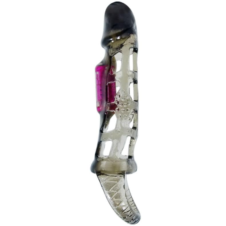 BAILE - MANGA DE EXTENSO DO PÊNIS COM VIBRAO E ALA 13.5 CM - Toys "n" Us