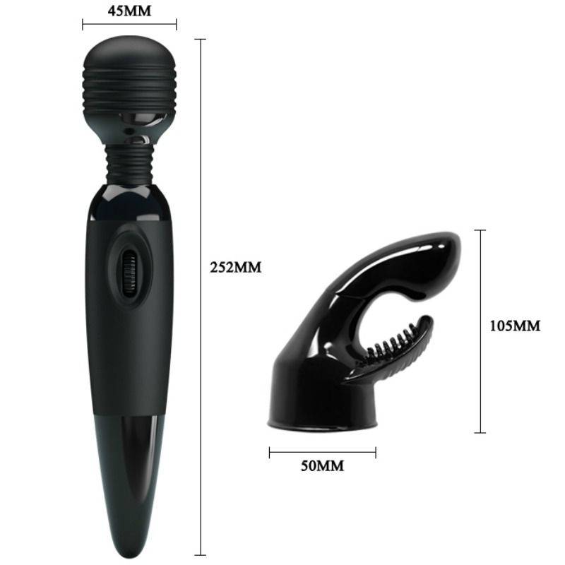 BAILE - MASSAGER DESENSUAL COM CABEA INTERCAMBIVEL - Toys "n" Us