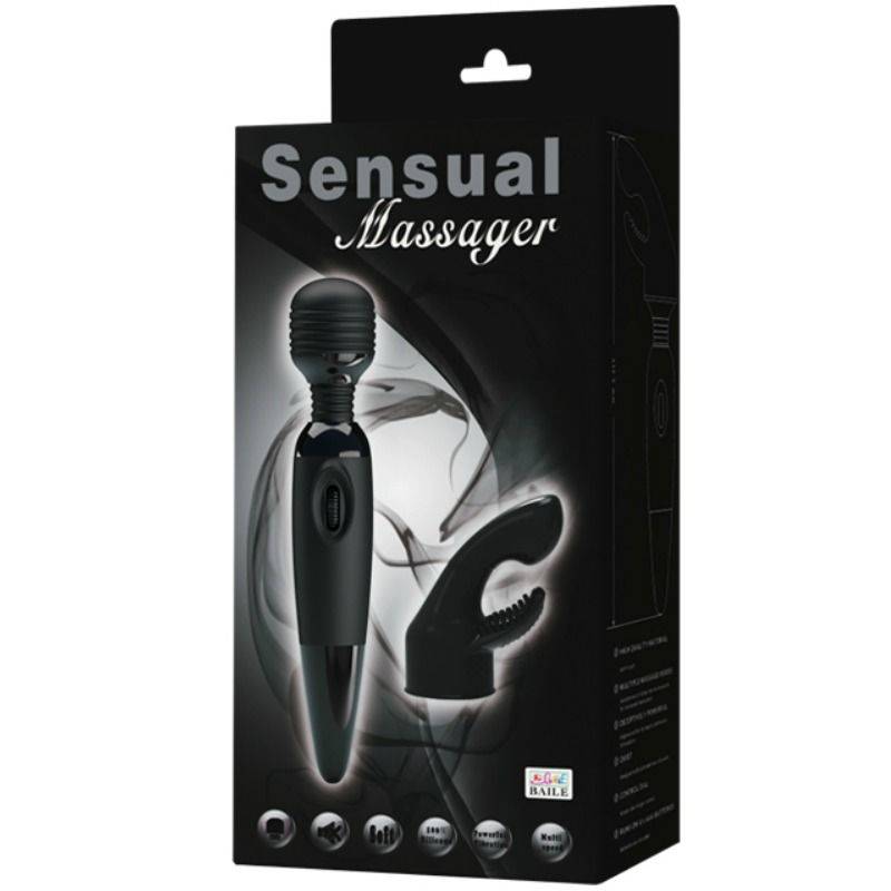 BAILE - MASSAGER DESENSUAL COM CABEA INTERCAMBIVEL - Toys "n" Us