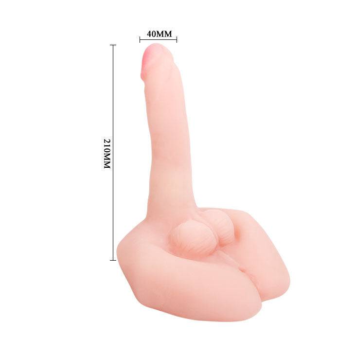 BAILE - MR GRANDE PÊNIS REALÍSTICO E MASTURBADOR DE NUS - Toys "n" Us