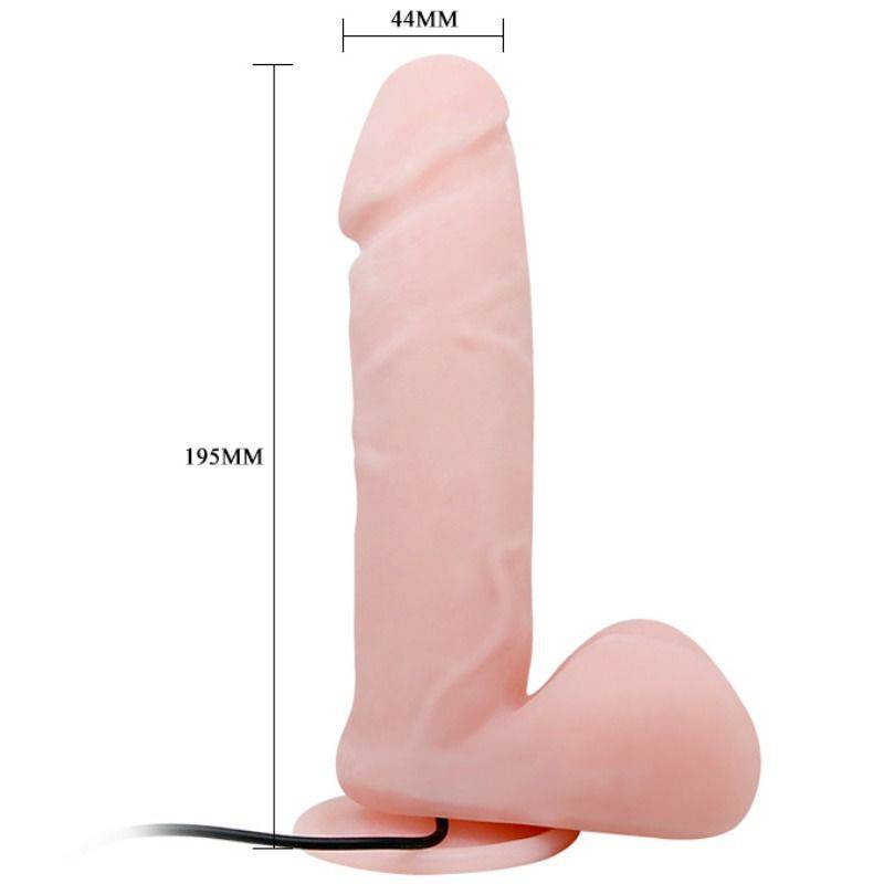 BAILE - OLIVER DILDO REALÍSTICO COM VIBRAO - Toys "n" Us