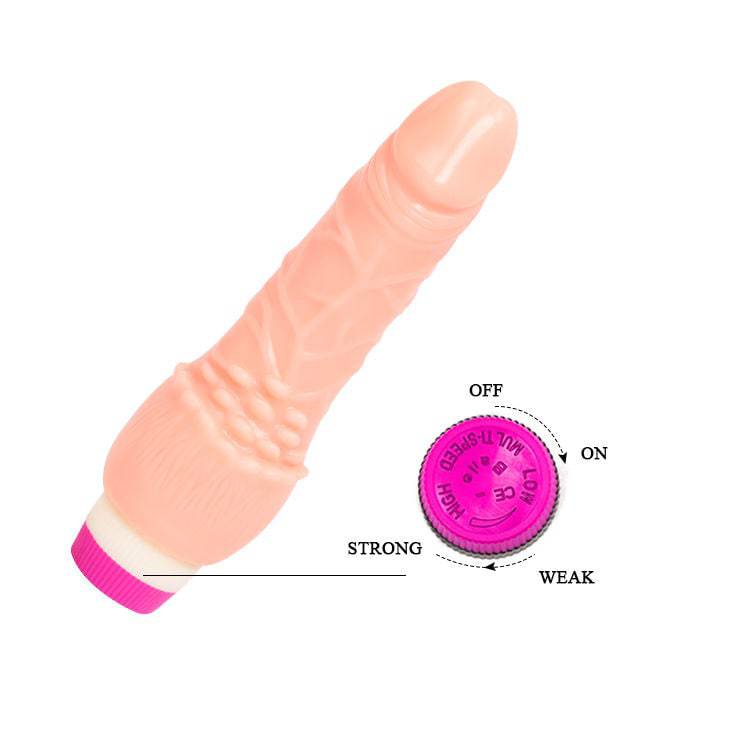 BAILE - ONDAS DE PRAZER REALISTA VIBRANTE 19.5 CM - Toys "n" Us