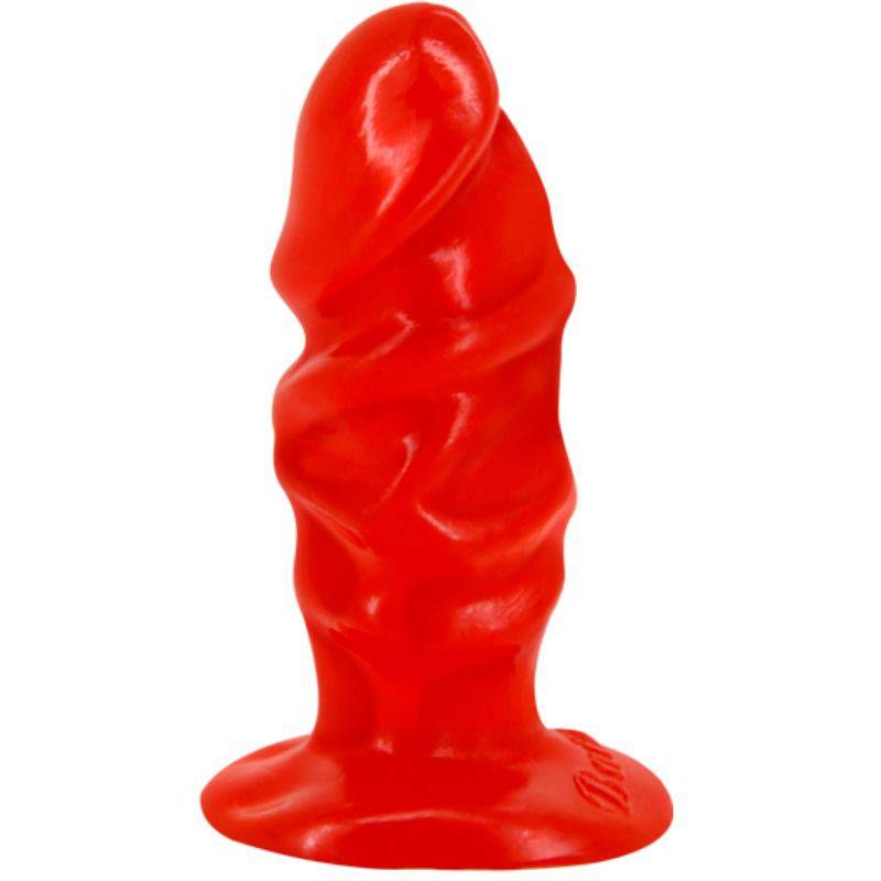 BAILE - PLUG ANAL UNISEXO COM VENTOSA VERMELHA - Toys "n" Us