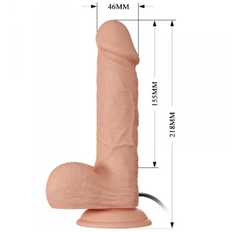 BAILE - PRETTY LOVE ENCONTRO VIBRAO BAHAMUT 21.8 CM NATURAL - Toys "n" Us
