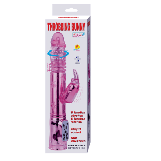 BAILE - ROTADOR THROBBING BUNNY ROSA RAMPANT - Toys "n" Us