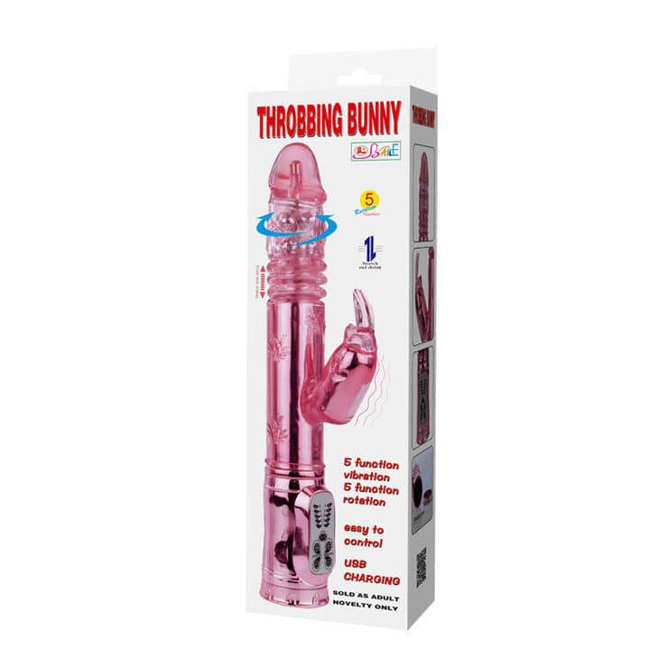 BAILE - ROTADOR THROBBING BUNNY ROSA RAMPANT - Toys "n" Us