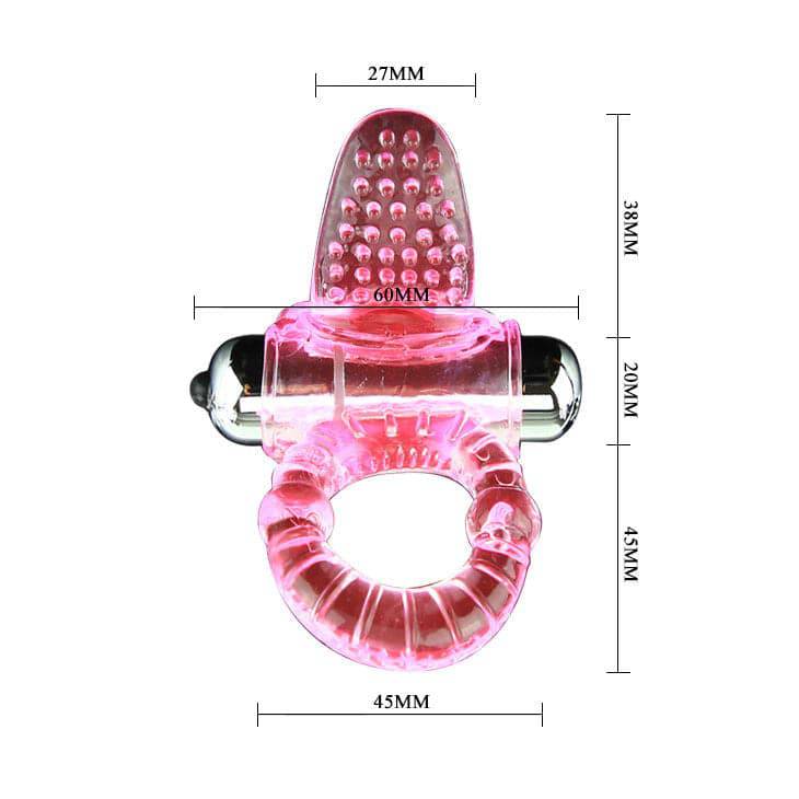 BAILE - SWEET ABS 10 RITMOS ANEL VIBRADOR ROSA ANEL PARA O PÊNIS - Toys "n" Us