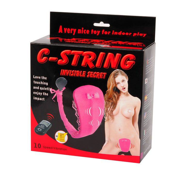 BAILE - TANGA COM VIBRADOR COM CONTROLE REMOTO LILS - Toys "n" Us