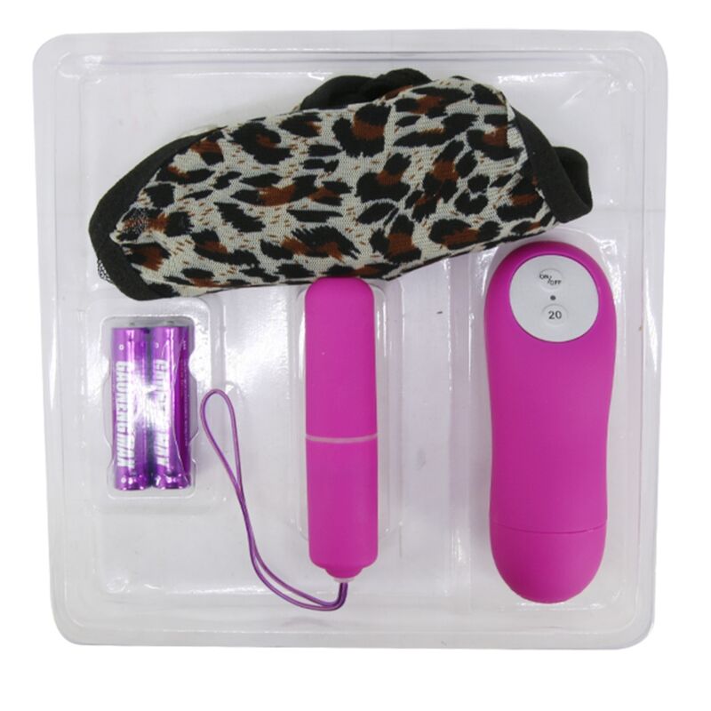 BAILE - THONG WITH VIBRATING BULLET AND CONTROL PURPLE - Toys "n" Us