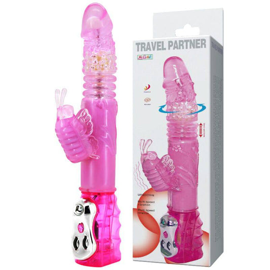 BAILE - TRAVEL PARTNER UP & DOWN ROTATOR RABBIT ROSA - Toys "n" Us