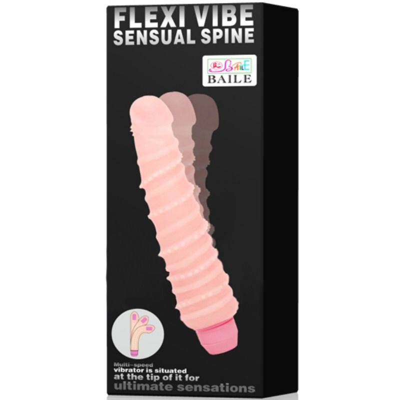 BAILE - VIBRADOR ESPIRAL SENSUAL FLEXI VIBE 19.5 CM - Toys "n" Us