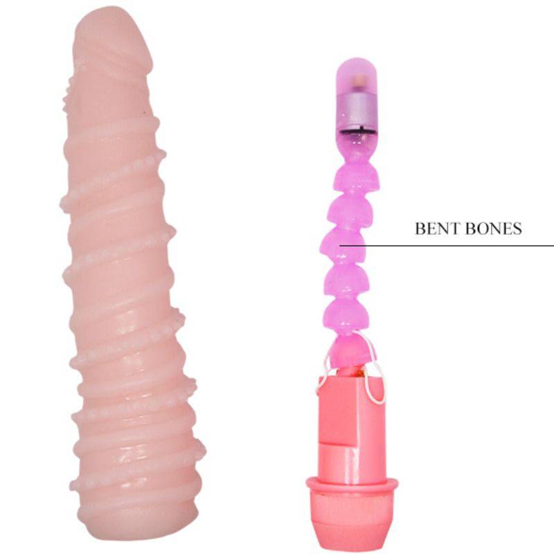 BAILE - VIBRADOR ESPIRAL SENSUAL FLEXI VIBE 19.5 CM - Toys "n" Us