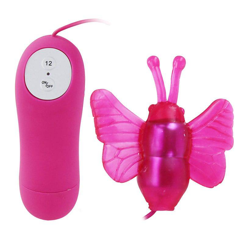 BAILE - VIBRADOR ESTIMULADOR DE BORBOLETA SECRETO PRETTY LOVE 12V - Toys "n" Us