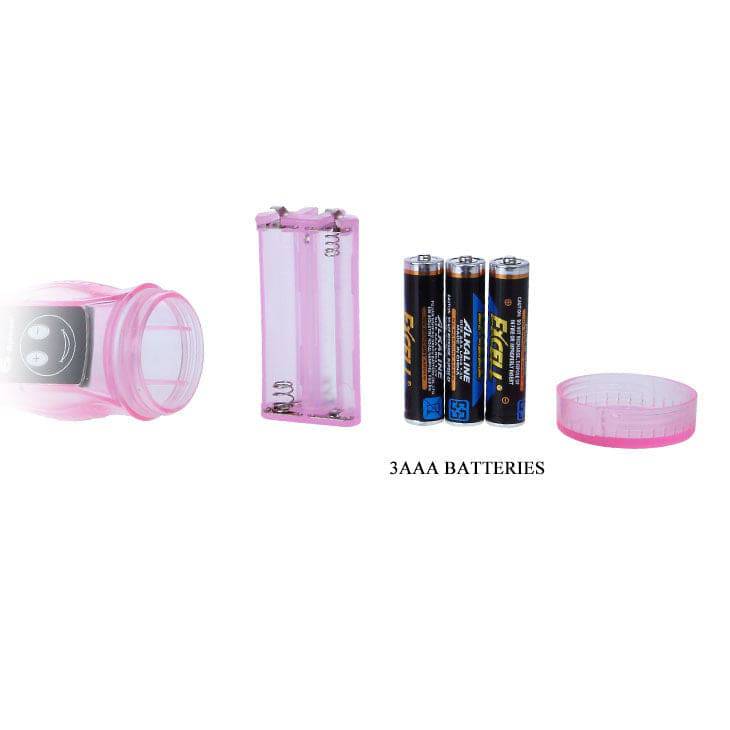 BAILE - VIBRADOR FLEXÍVEL COM ESTIMULADOR ANAL - Toys "n" Us