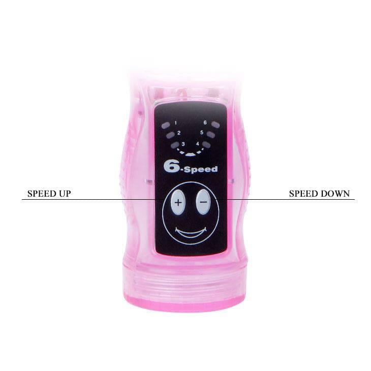 BAILE - VIBRADOR FLEXÍVEL COM ESTIMULADOR ANAL - Toys "n" Us