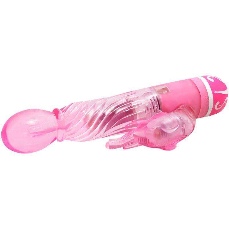 BAILE - VIBRADOR MULTIVELOCIDADE COM ESTIMULADOR ROSA - Toys "n" Us