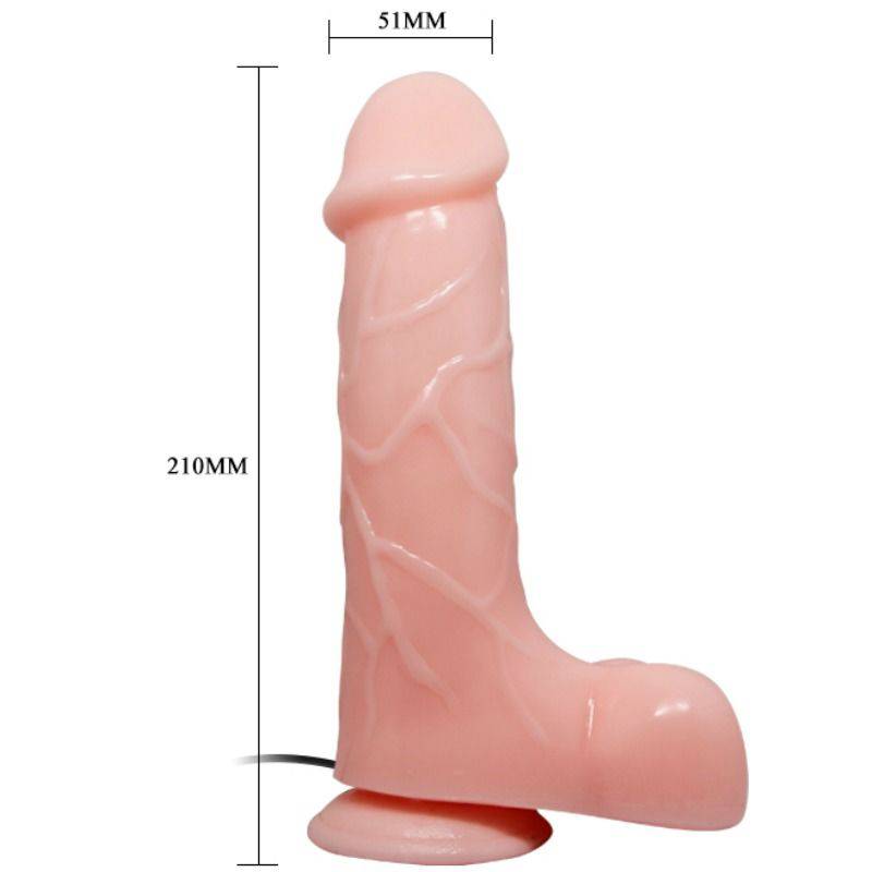 BAILE - VIBRADOR REALISTA NATURAL BARBARA 21 CM - Toys "n" Us