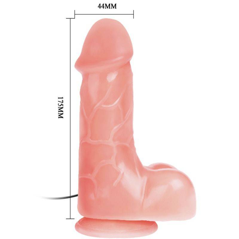 BAILE - VIBRADOR REALISTA NATURAL BARBARA 22 CM - Toys "n" Us