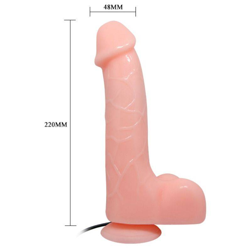 BAILE - VIBRADOR REALISTA NATURAL BARBARA 22 CM - Toys "n" Us