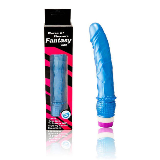 BAILE - VIBRADOR WAVES OF PLEASURE 23 CM AZUL - Toys "n" Us