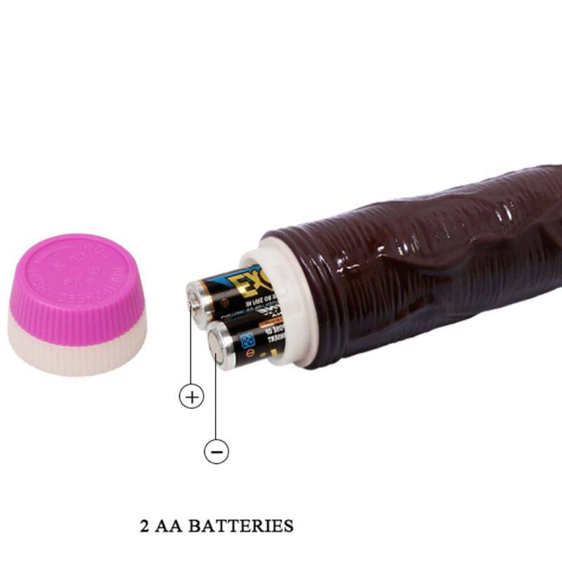 BAILE - VIBRADOR WAVES OF PLEASURE 23 CM CASTANHO - Toys "n" Us