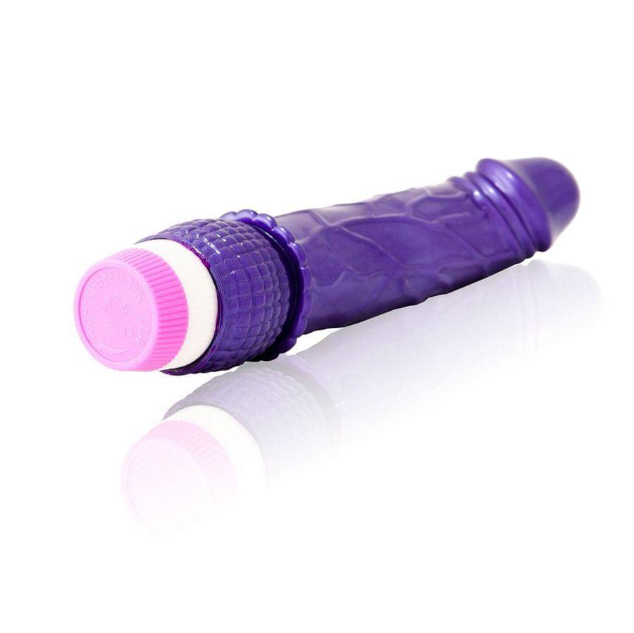 BAILE - VIBRADOR WAVES OF PLEASURE 23 CM ROXO - Toys "n" Us
