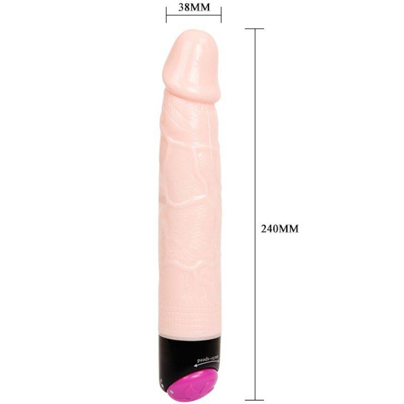 BAILE - VIBRAO E ROTAO SEXUAL COLORIDA 24 CM - Toys "n" Us