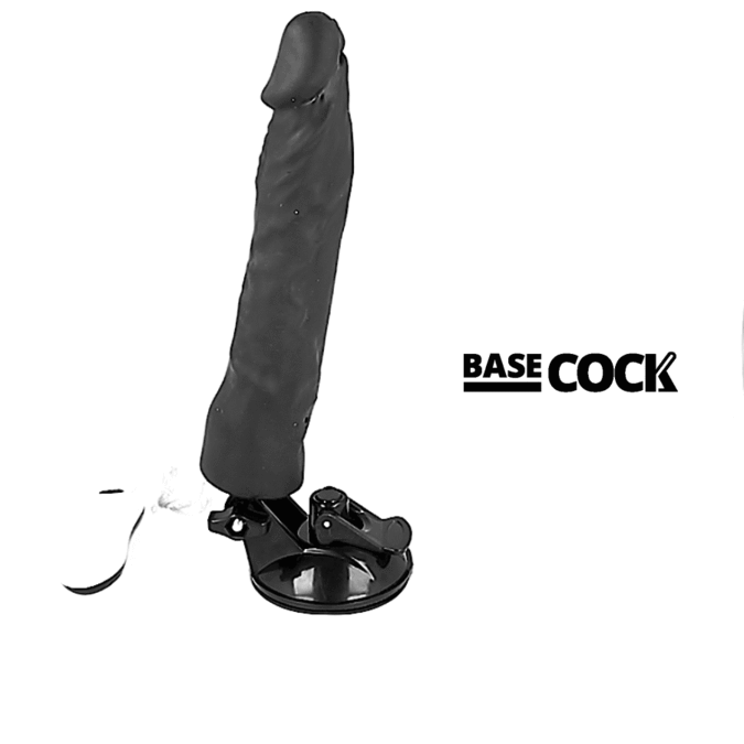 BASECOCK - VIBRADOR REALÍSTICO CONTROLE REMOTO NATURAL 21 CM - O - 4 CM - Toys "n" Us
