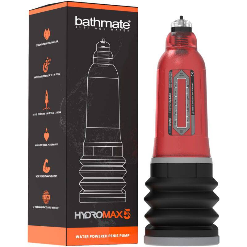 BATHMATE - HYDROMAX 5 X20 VERMELHO - Toys "n" Us