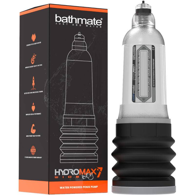 BATHMATE - HYDROMAX 7 WIDE BOY X30 TRANSPARENTE - Toys "n" Us